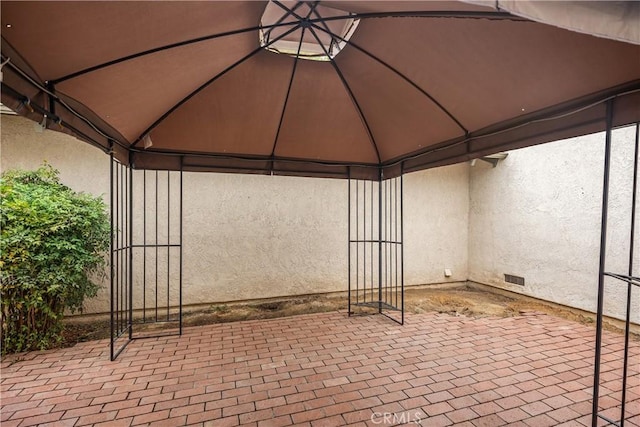 22951 Caminito Viento, Laguna Hills, CA 92653 - view of patio featuring a gazebo