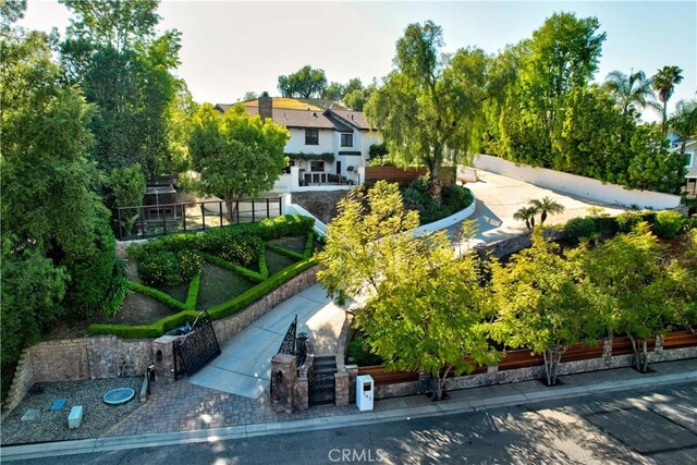 view of property's community