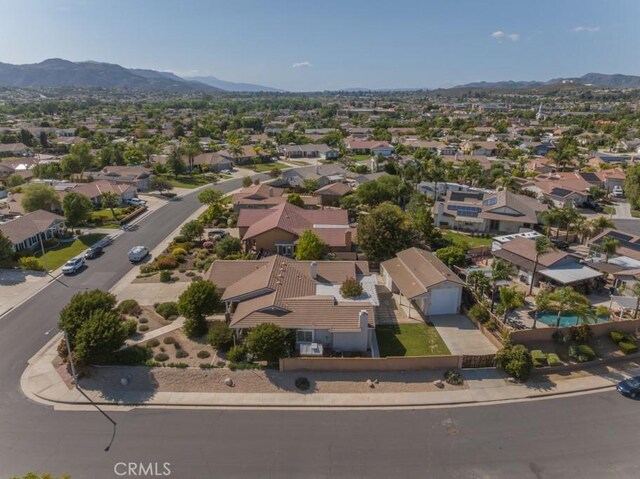 42133 Wagon Wheel Ln, Murrieta, CA 92562 - aerial view of residential area featuring mountains