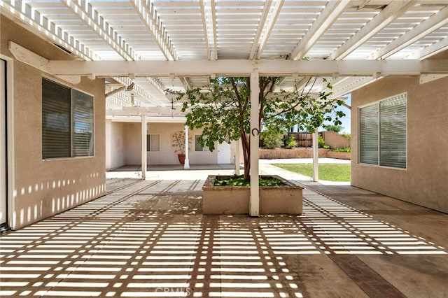 42133 Wagon Wheel Ln, Murrieta, CA 92562 - view of patio featuring a pergola