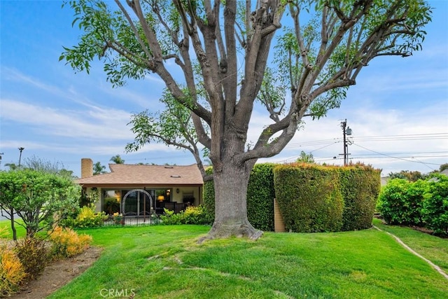 14321 Mimosa Ln, Tustin, CA 92780 - view of green lawn