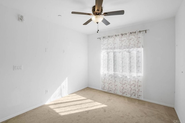 2710 Sparta Rd Unit 10, Chula Vista, CA 91915 - carpeted spare room featuring a ceiling fan and baseboards