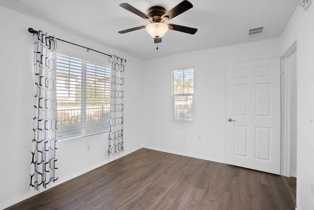 2710 Sparta Rd Unit 10, Chula Vista, CA 91915 - unfurnished bedroom featuring wood finished floors and ceiling fan