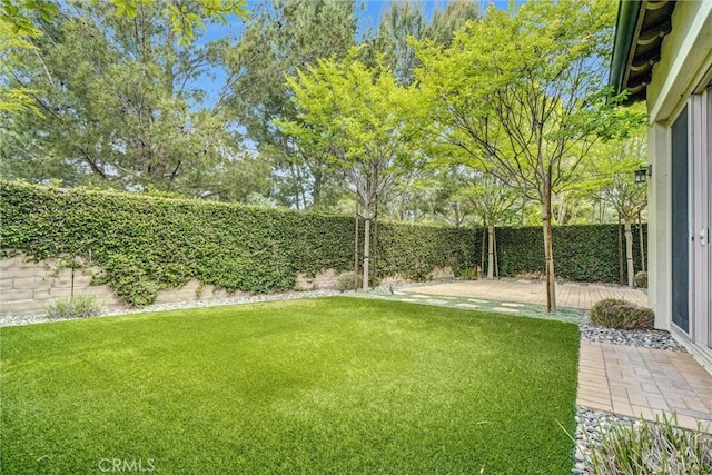 135 Bridle Path, Irvine, CA 92602 - view of yard featuring a patio area