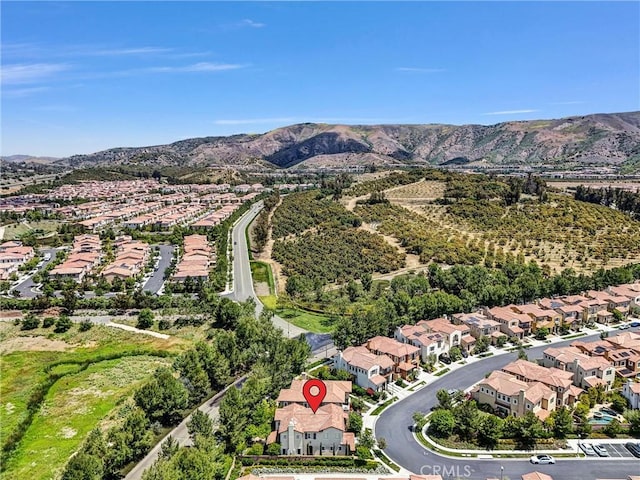 135 Bridle Path, Irvine, CA 92602 - aerial perspective of suburban area with a mountain backdrop