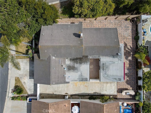 view of subject property