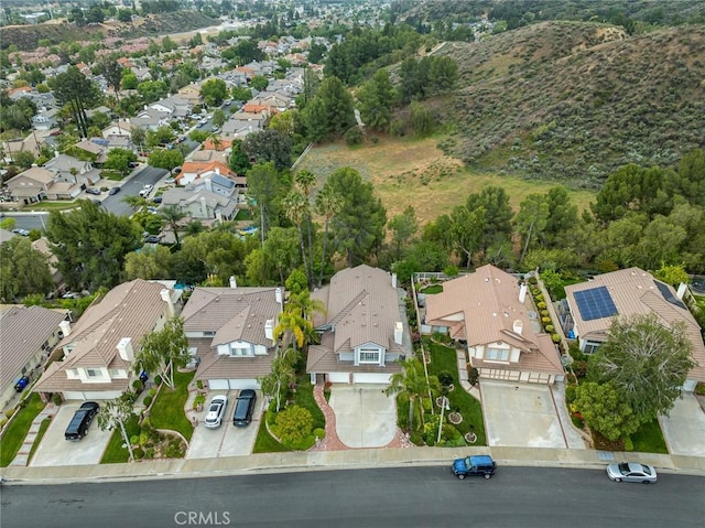 21714 Agajanian Ln, Saugus, CA 91350 - aerial view of property and surrounding area featuring nearby suburban area