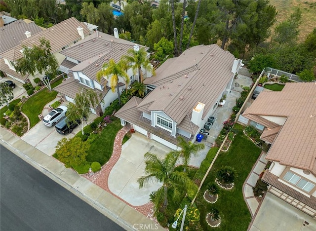 21714 Agajanian Ln, Saugus, CA 91350 - aerial view of property and surrounding area