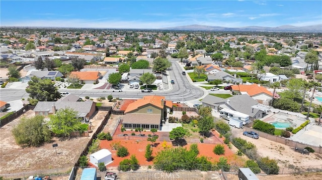 15199 Farmington Ct, Hesperia, CA 92345 - aerial view of residential area with a mountainous background