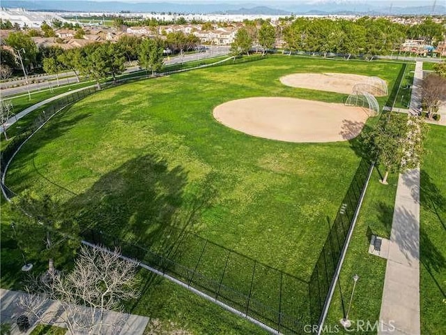drone / aerial view