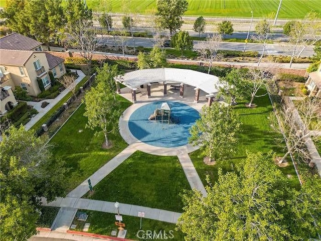 bird's eye view