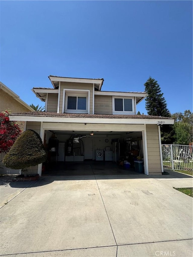 2801 Woodview Ct, Walnut, CA 91789 - view of front of property featuring concrete driveway and an attached garage
