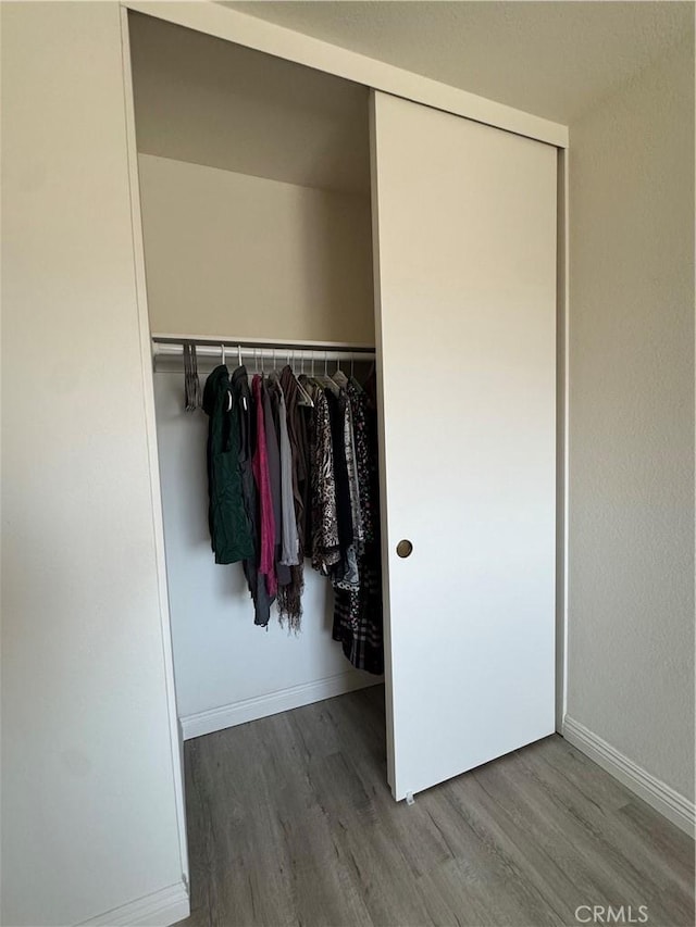 view of closet