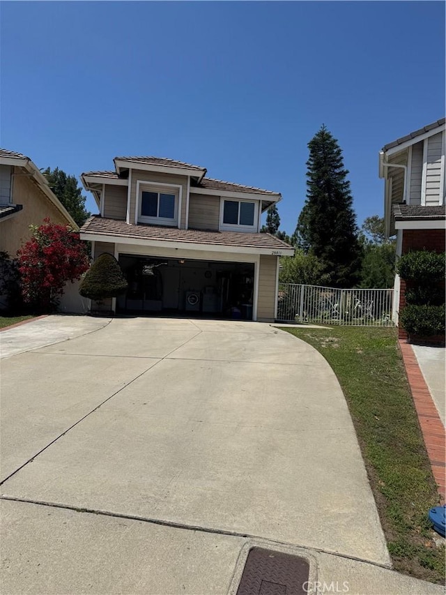 2801 Woodview Ct, Walnut, CA 91789 - view of front of house featuring concrete driveway and an attached garage