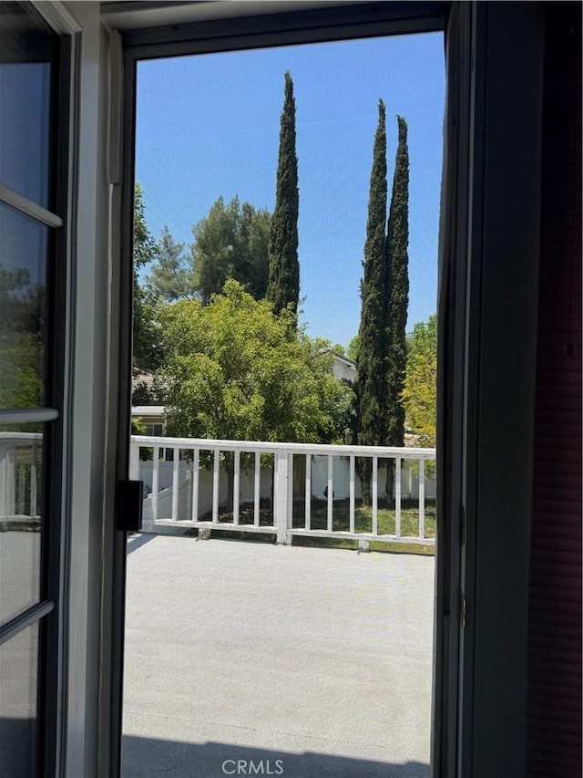 view of entryway