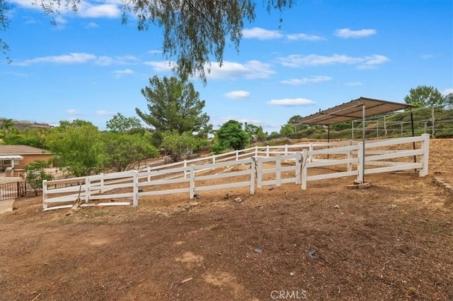 1232 Tucson Ave, Norco, CA 92860 - view of yard featuring a view of countryside