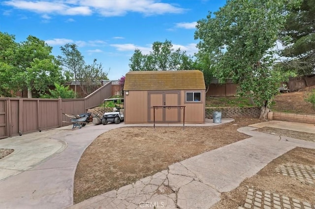 1232 Tucson Ave, Norco, CA 92860 - view of shed featuring a fenced backyard