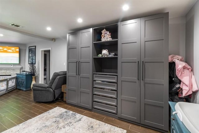 view of closet