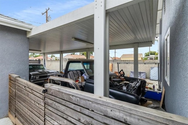 4034 Durfee Ave, Pico Rivera, CA 90660 - dock area with fence