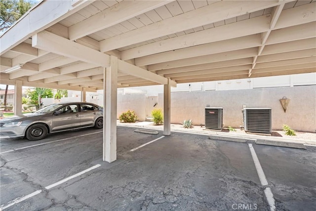 6134 Arroyo Rd Unit 3, Palm Springs, CA 92264 - view of covered parking lot