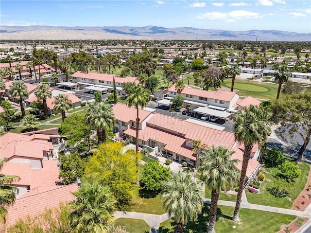6134 Arroyo Rd Unit 3, Palm Springs, CA 92264 - aerial perspective of suburban area with a mountainous background