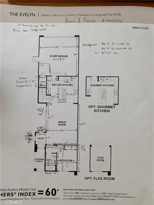 148 Spectacle, Irvine, CA 92618 - view of property floor plan