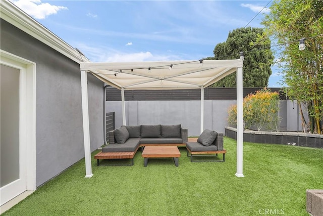 515 Traverse Dr, Costa Mesa, CA 92626 - view of patio featuring an outdoor hangout area