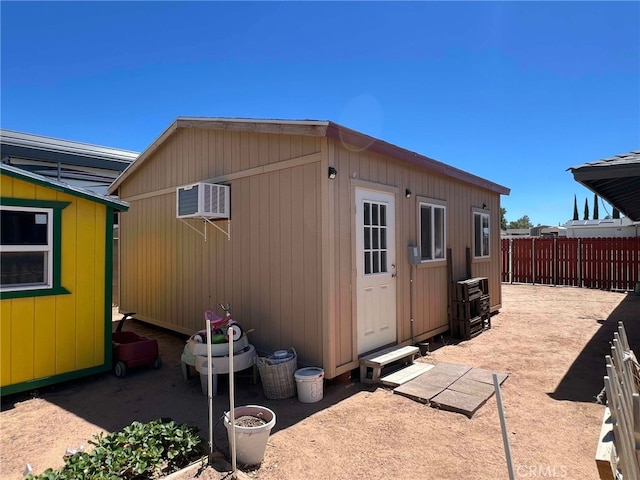 7477 Corona Ave, Hesperia, CA 92345 - view of shed with fence