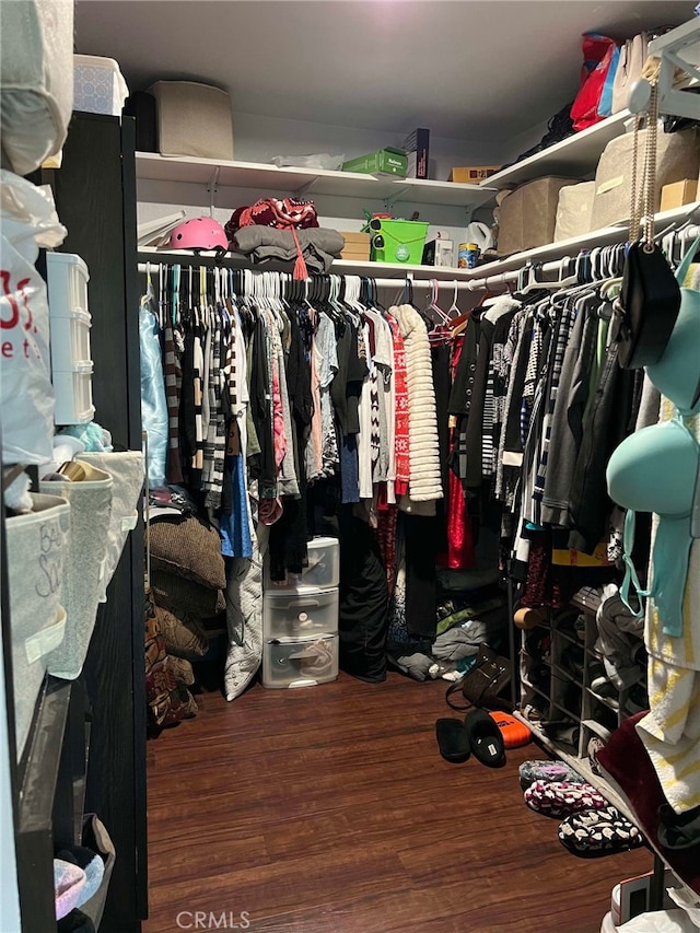 7477 Corona Ave, Hesperia, CA 92345 - spacious closet featuring wood finished floors