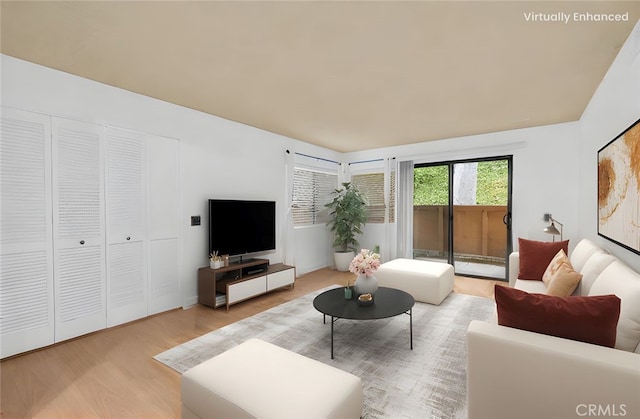 22800 Hilton Head Dr Unit 305, Diamond Bar, CA 91765 - living room featuring light wood-style flooring