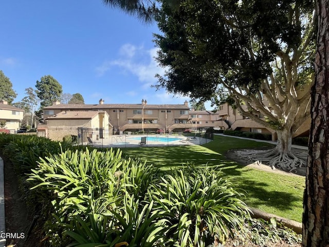 677 County Square Dr, Ventura, CA 93003 - view of yard with a community pool