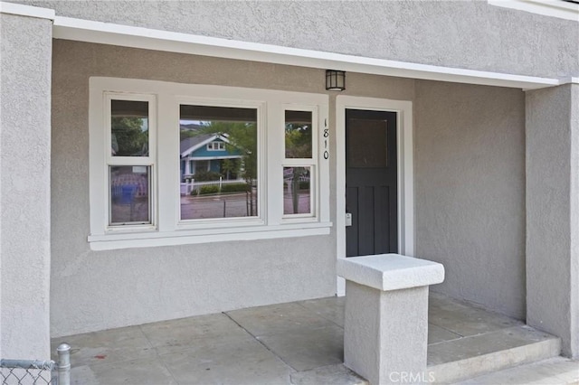 1810 Park St, Paso Robles, CA 93446 - property entrance featuring stucco siding