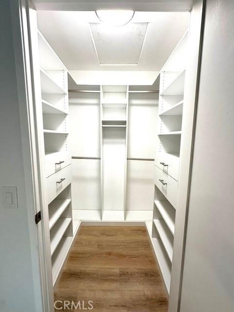 1428 Brett Pl Unit 86, San Pedro, CA 90732 - spacious closet with wood finished floors and attic access