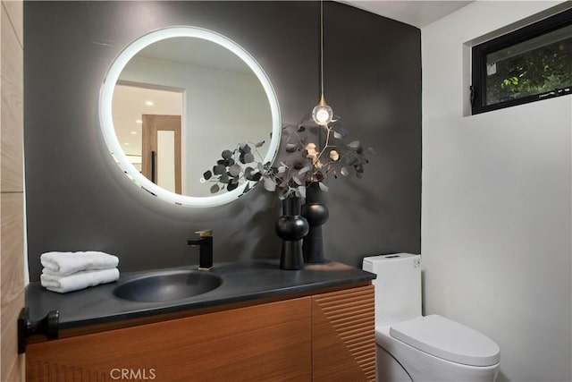 3920 Weslin Ave, Sherman Oaks, CA 91423 - half bathroom featuring toilet and vanity