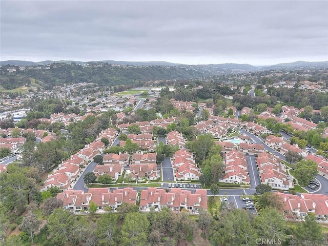 1207 Porto Grande Unit 1, Diamond Bar, CA 91765 - aerial overview of property's location featuring a mountainous background and nearby suburban area