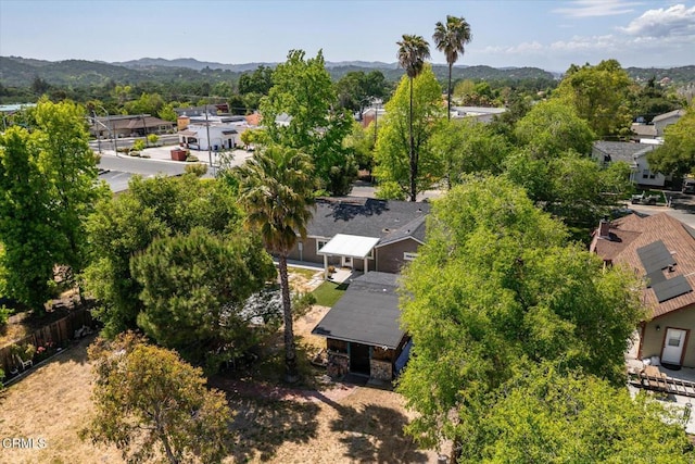 8730 Junipero Ave, Atascadero, CA 93422 - aerial perspective of suburban area featuring a mountain backdrop