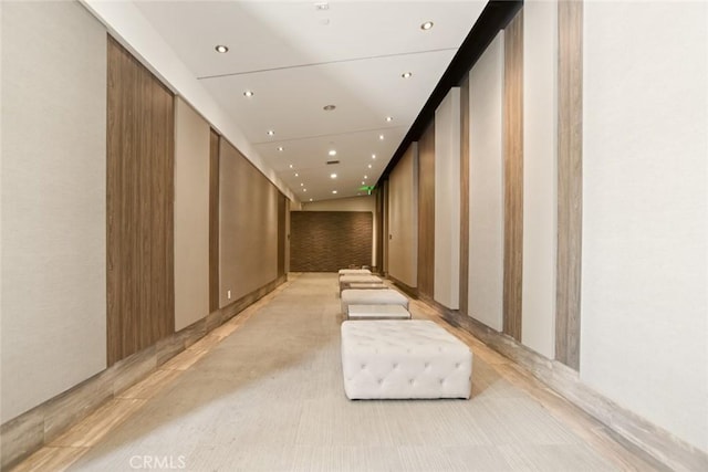 482 S Arroyo Pkwy Unit 408, Pasadena, CA 91105 - hall featuring recessed lighting