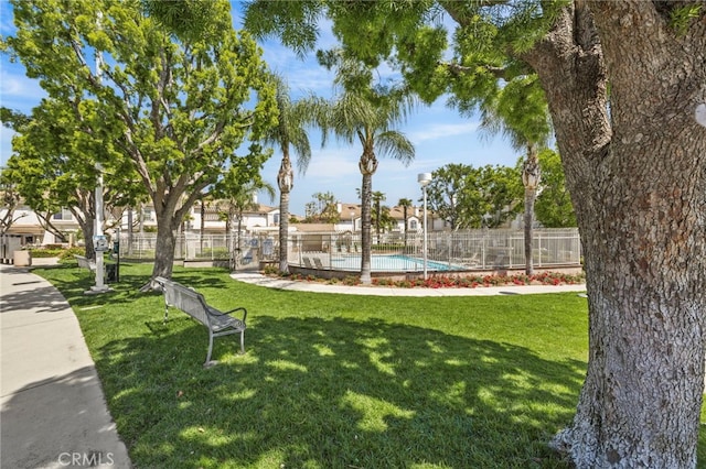 surrounding community featuring a pool