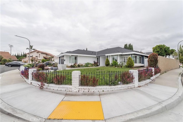 view of ranch-style home