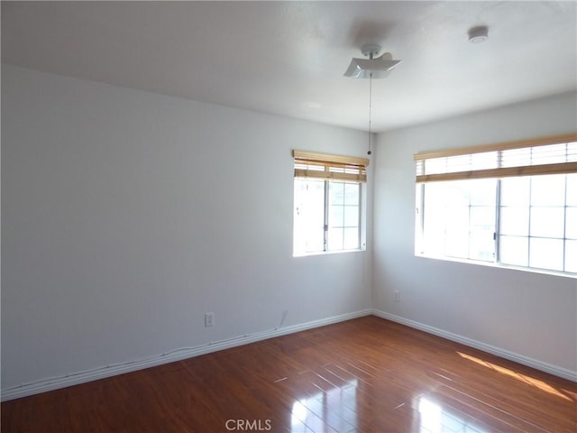 612 San Gabriel Blvd, Rosemead, CA 91770 - unfurnished room with wood finished floors, baseboards, and a smoke detector