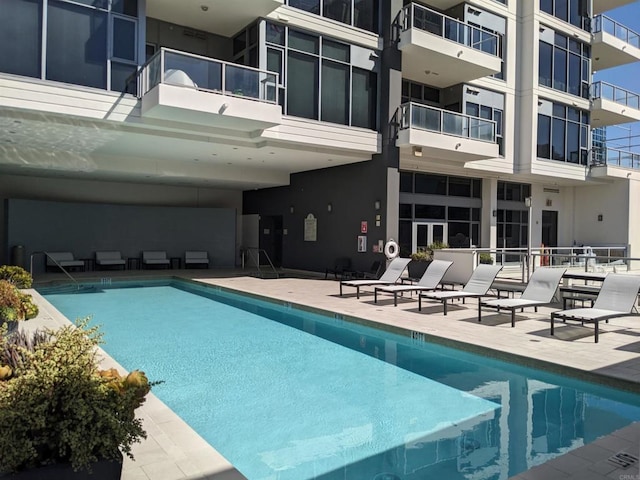 community pool featuring a patio