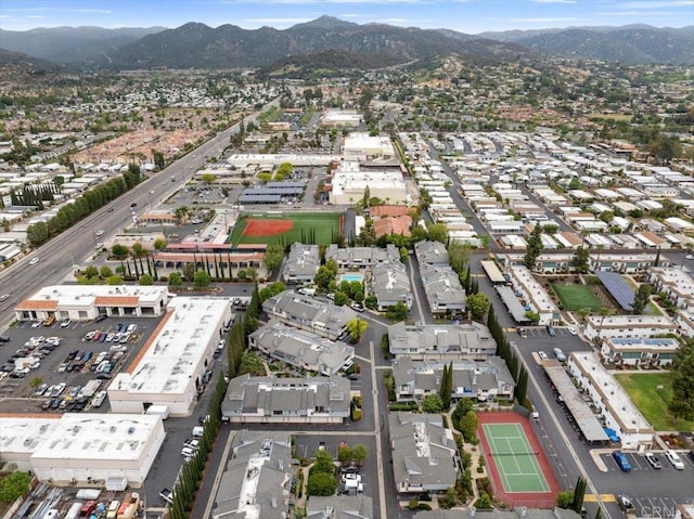 2135 E Valley Pkwy Unit 51, Escondido, CA 92027 - aerial overview of property's location featuring a mountainous background