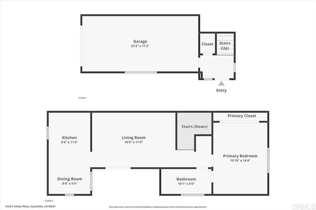 2135 E Valley Pkwy Unit 51, Escondido, CA 92027 - view of room layout