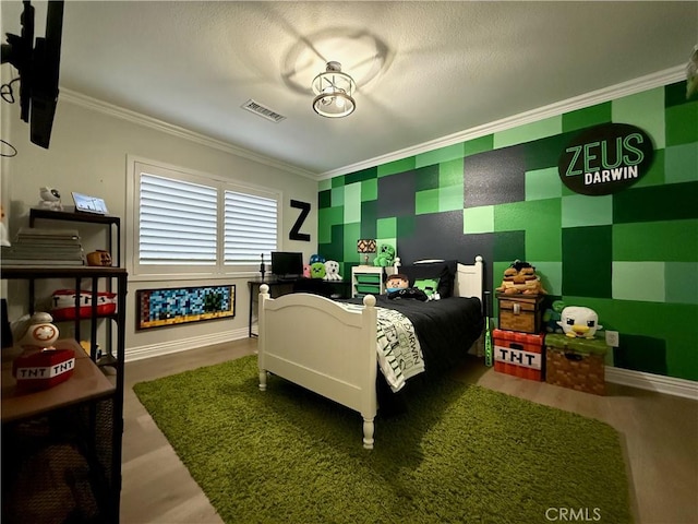 23 Ponte Sonata, Lake Elsinore, CA 92532 - bedroom with ornamental molding, wood finished floors, and baseboards