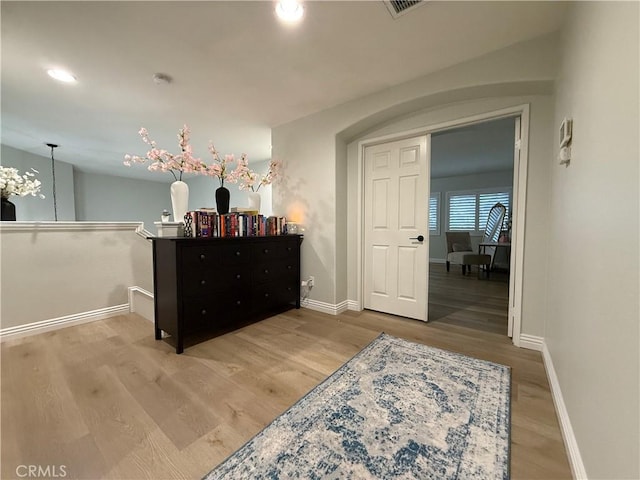 23 Ponte Sonata, Lake Elsinore, CA 92532 - bedroom featuring baseboards, wood finished floors, and recessed lighting