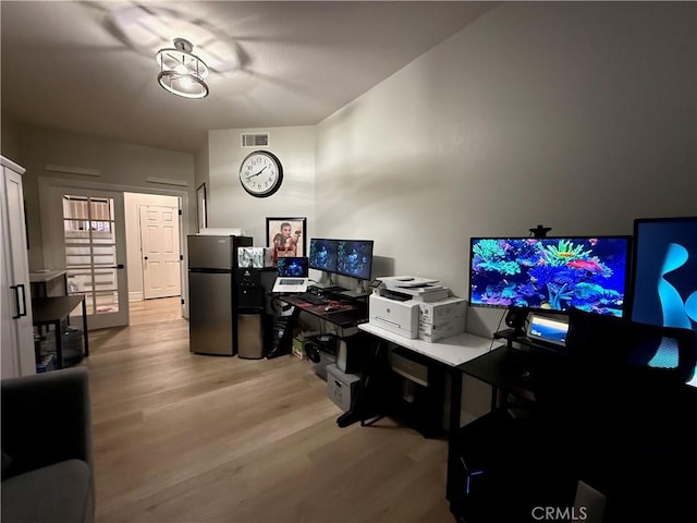 23 Ponte Sonata, Lake Elsinore, CA 92532 - office area featuring light wood-style flooring