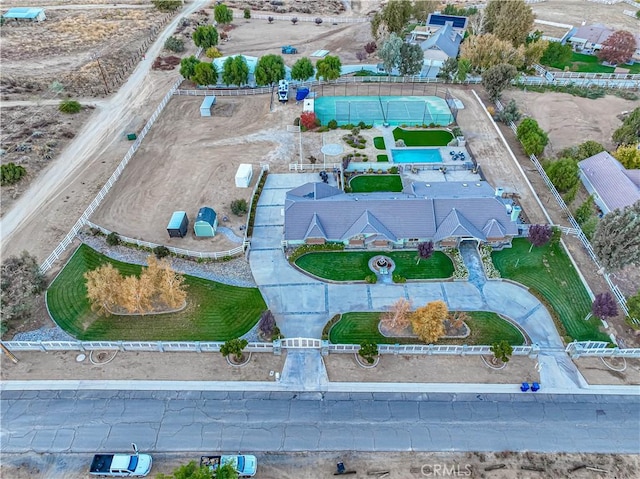 drone / aerial view