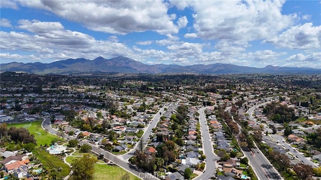 26351 Tarrasa Ln, Mission Viejo, CA 92691 - aerial view of residential area featuring a mountain backdrop