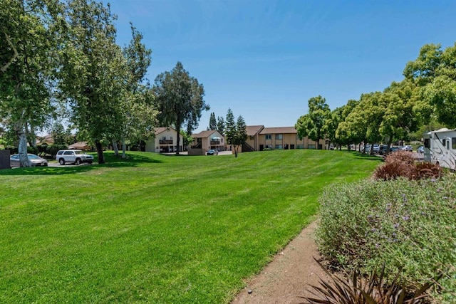 10158 Carefree Dr, Santee, CA 92071 - view of grassy yard with a residential view