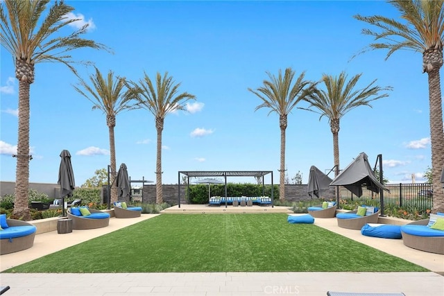 16321 Dawn Way Unit 108, Tustin, CA 92782 - view of community with a pergola